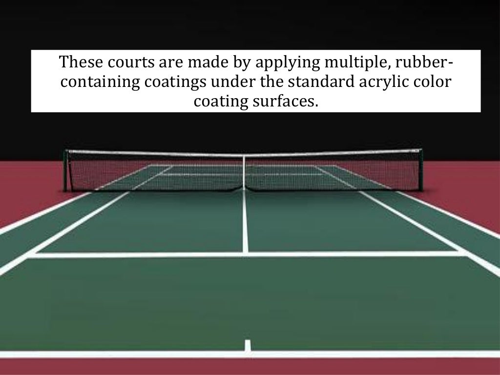 Cushioned Tennis Court Construction & It's Advantages