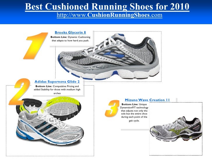 The Best Cushioned Running Shoes for 2010
