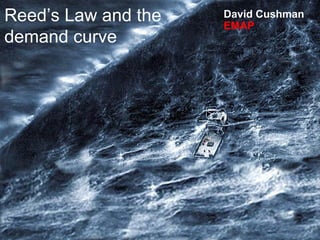 Reed’s Law and the demand curve David Cushman  EMAP   