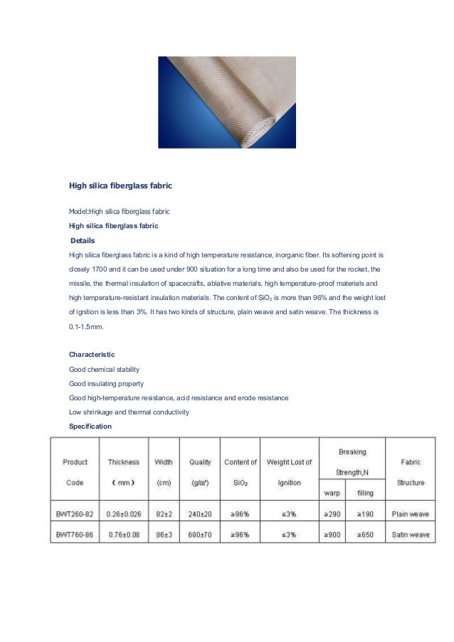 Fiberglass raw material version 3.0