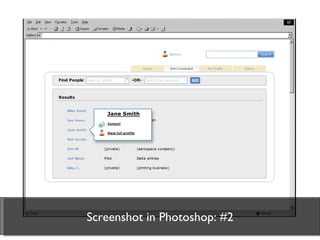 Screenshot in Photoshop: #2 