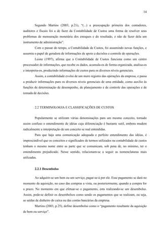 Custeio VariáVel Lavanderia Industrial