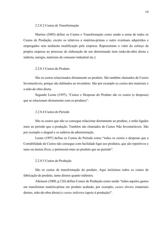 Custeio VariáVel Lavanderia Industrial