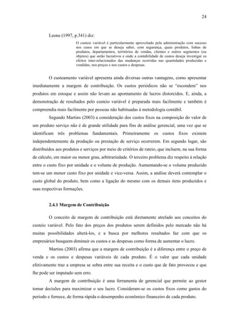 Custeio VariáVel Lavanderia Industrial