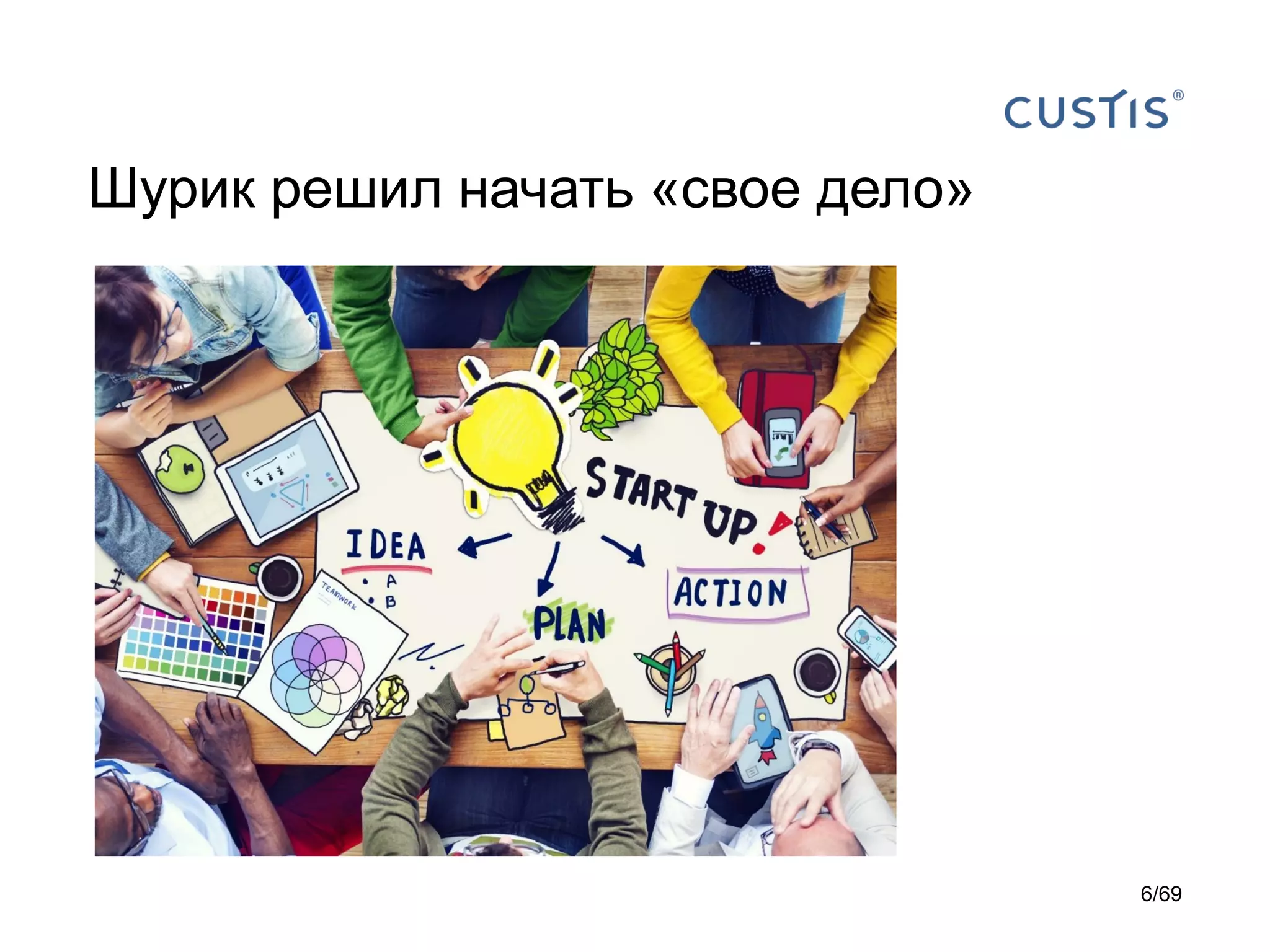 Шурик решил начать «свое дело»
6/69
 