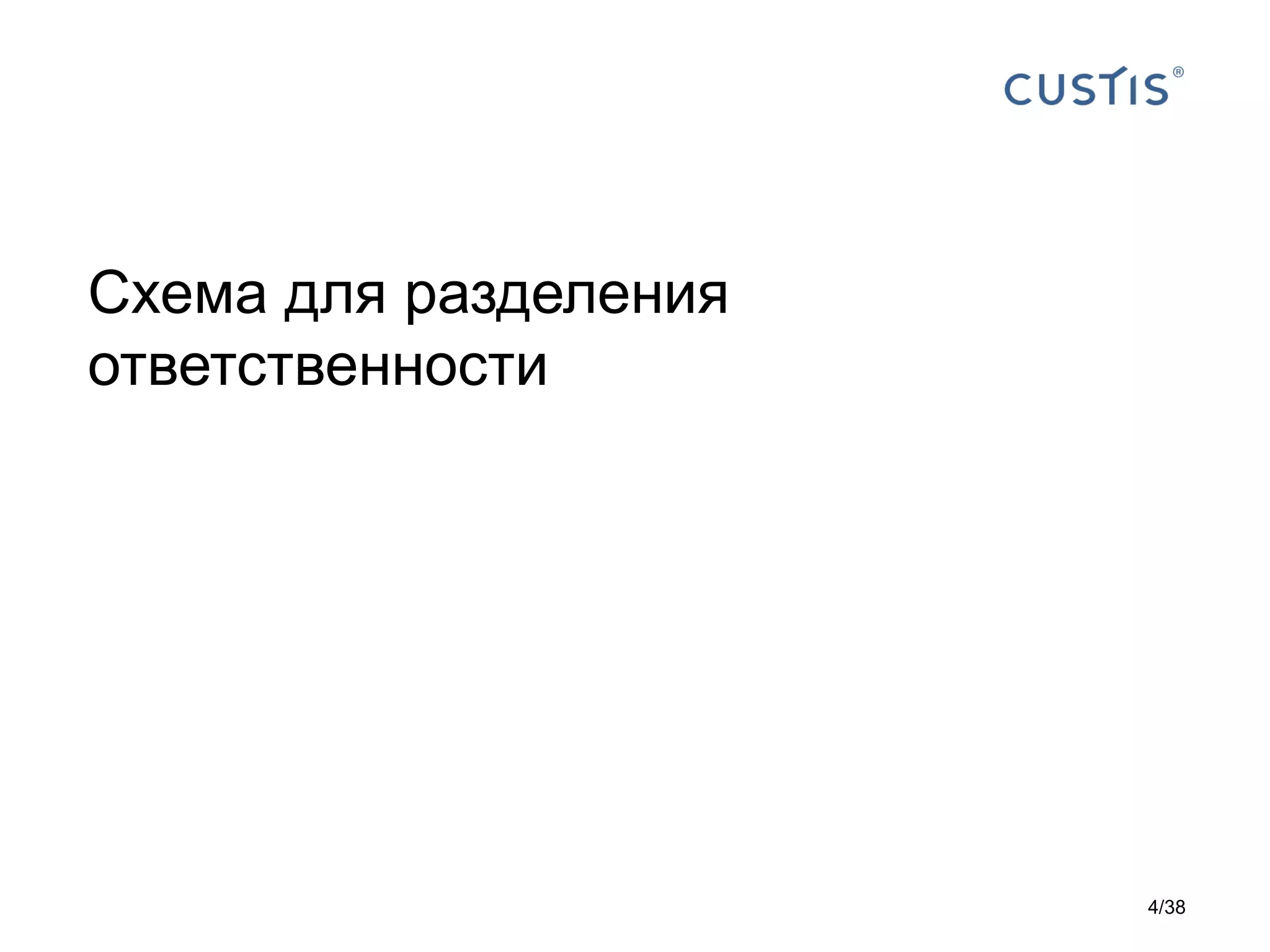 Схема для разделения
ответственности
4/38
 