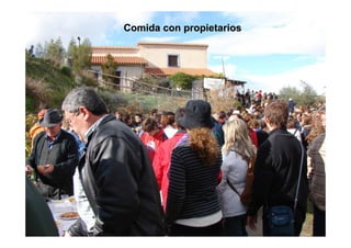 Comida con propietarios
 
