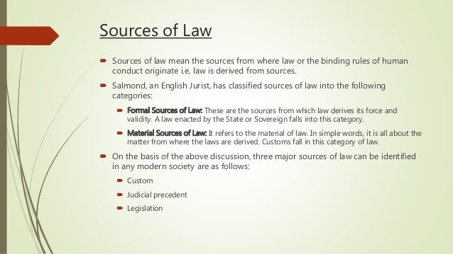 custom in jurisprudence