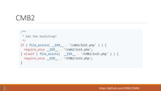 CMB2
https://github.com/CMB2/CMB2
 