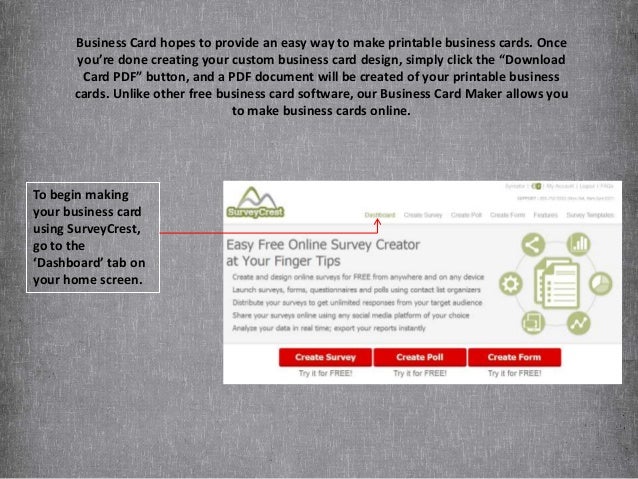 how do i create custom printable business cards