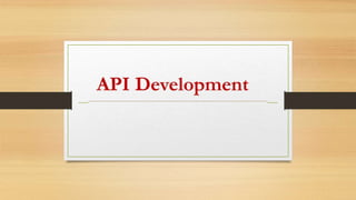 What in New in API Development for Businesses