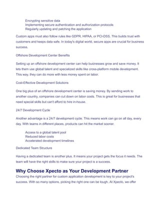 Custom Application Development: Driving Digital Transformation in ...