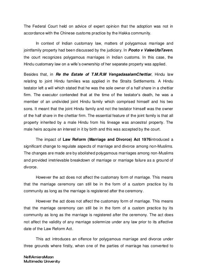 Customary Law 4 Customary Law 4