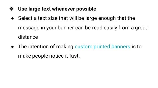 Custom Banner Printing