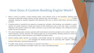 Custom Booking Engines | Hotel Booking Engine | PPTX