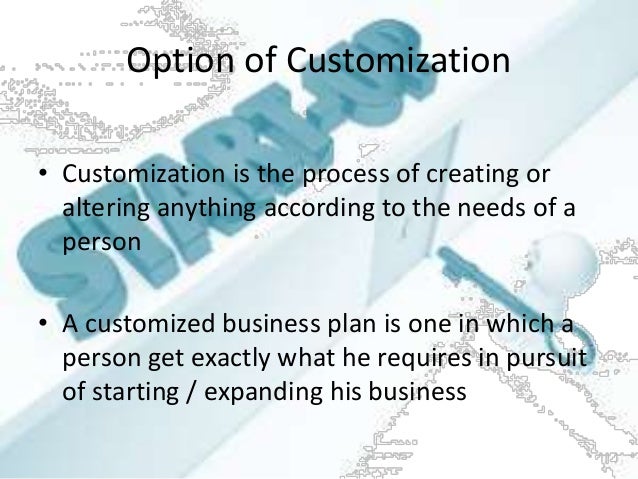 Custom business plans