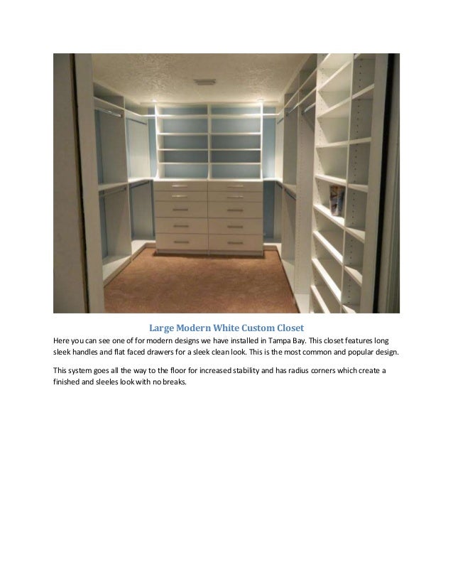 Custom Closets Tampa Fl