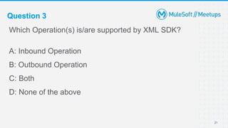 Custom MuleSoft connector using Java SDK | PPTX