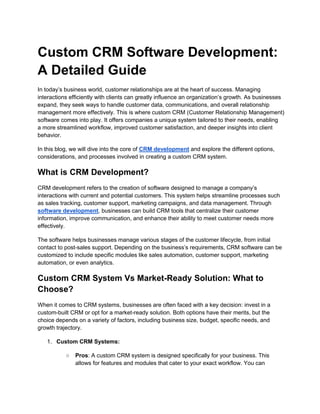 Custom CRM Software Development A Detailed Guide.pdf