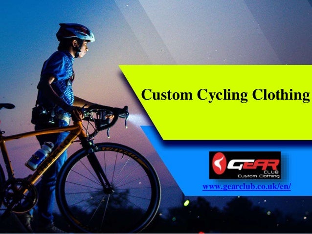 custom made cycling clothing