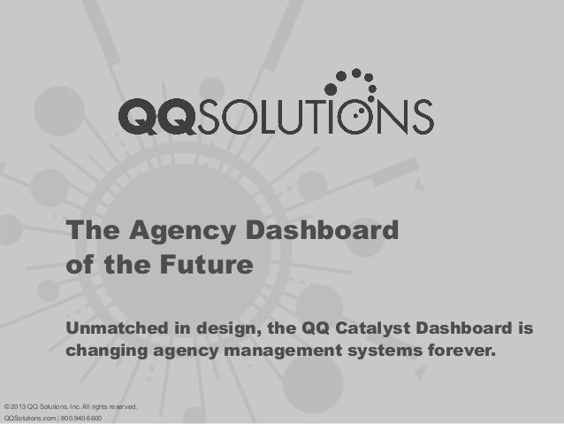 qq catalysts custom dashboard qq catalyst