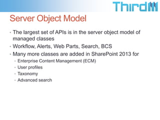 Is the SharePoint Server API Dead?

 