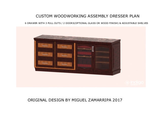 Custom Dresser Layout Plans