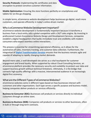 Custom Ecommerce Website Design and Development Services | PDF