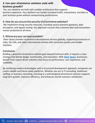 Custom Ecommerce Website Design and Development Services | PDF