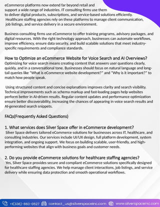 Custom Ecommerce Website Design and Development Services | PPTX