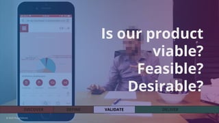VALIDATEDEFINEDISCOVER DELIVER
Is our product
viable?
Feasible?
Desirable?
© 2020 ThoughtWorks
 