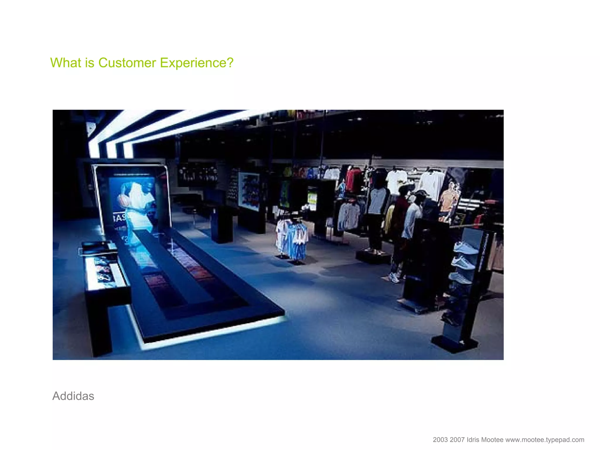 Customer Experience Design Talk Idris Mootee