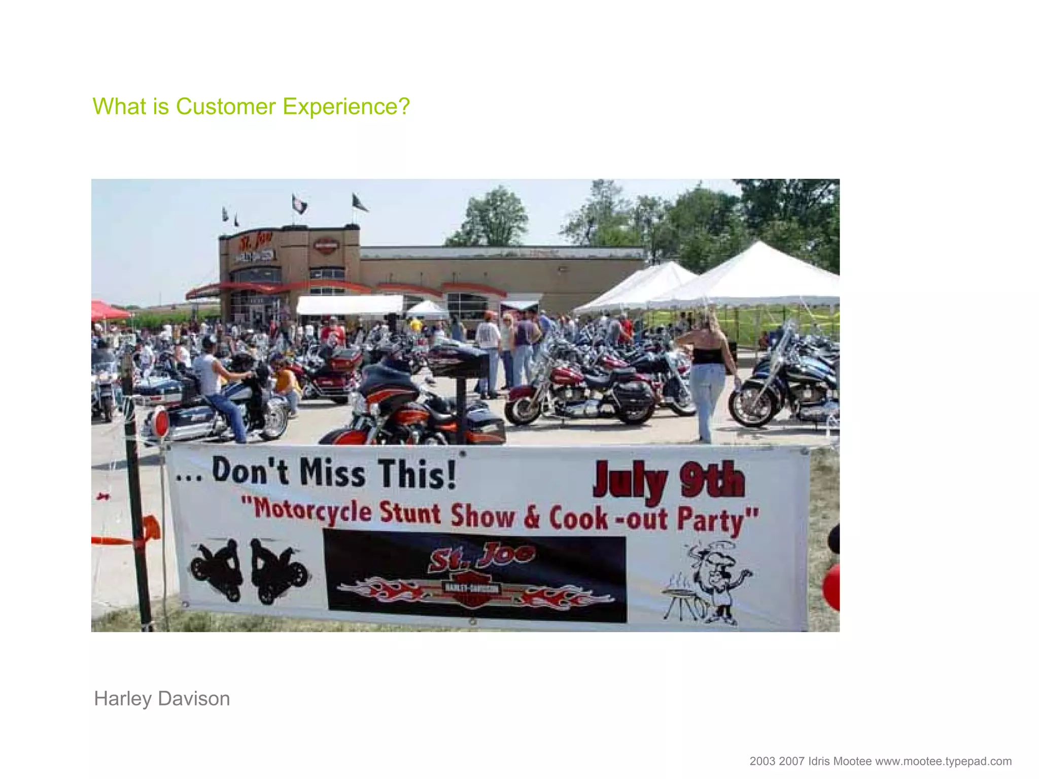 Customer Experience Design Talk Idris Mootee