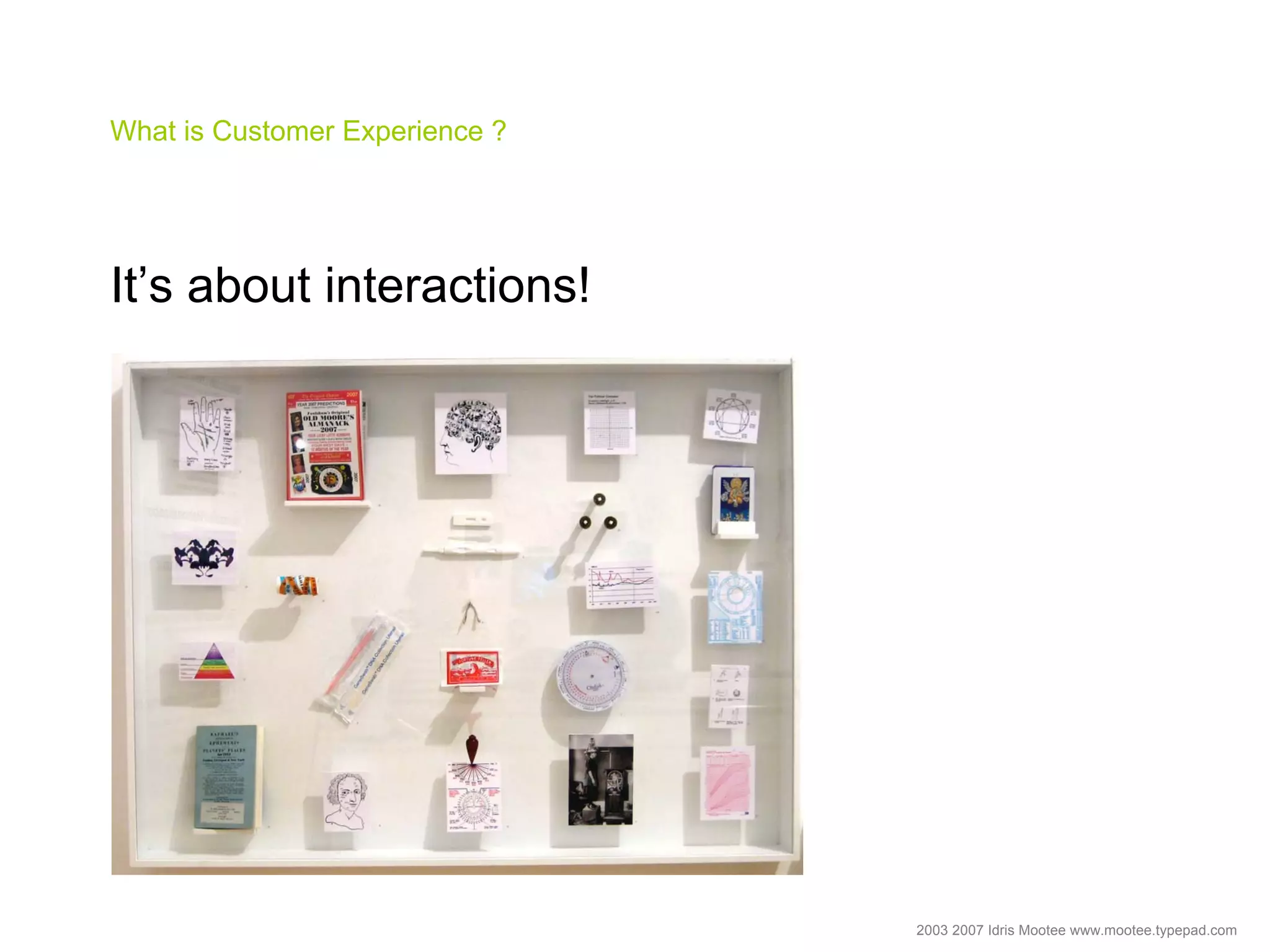 Customer Experience Design Talk Idris Mootee