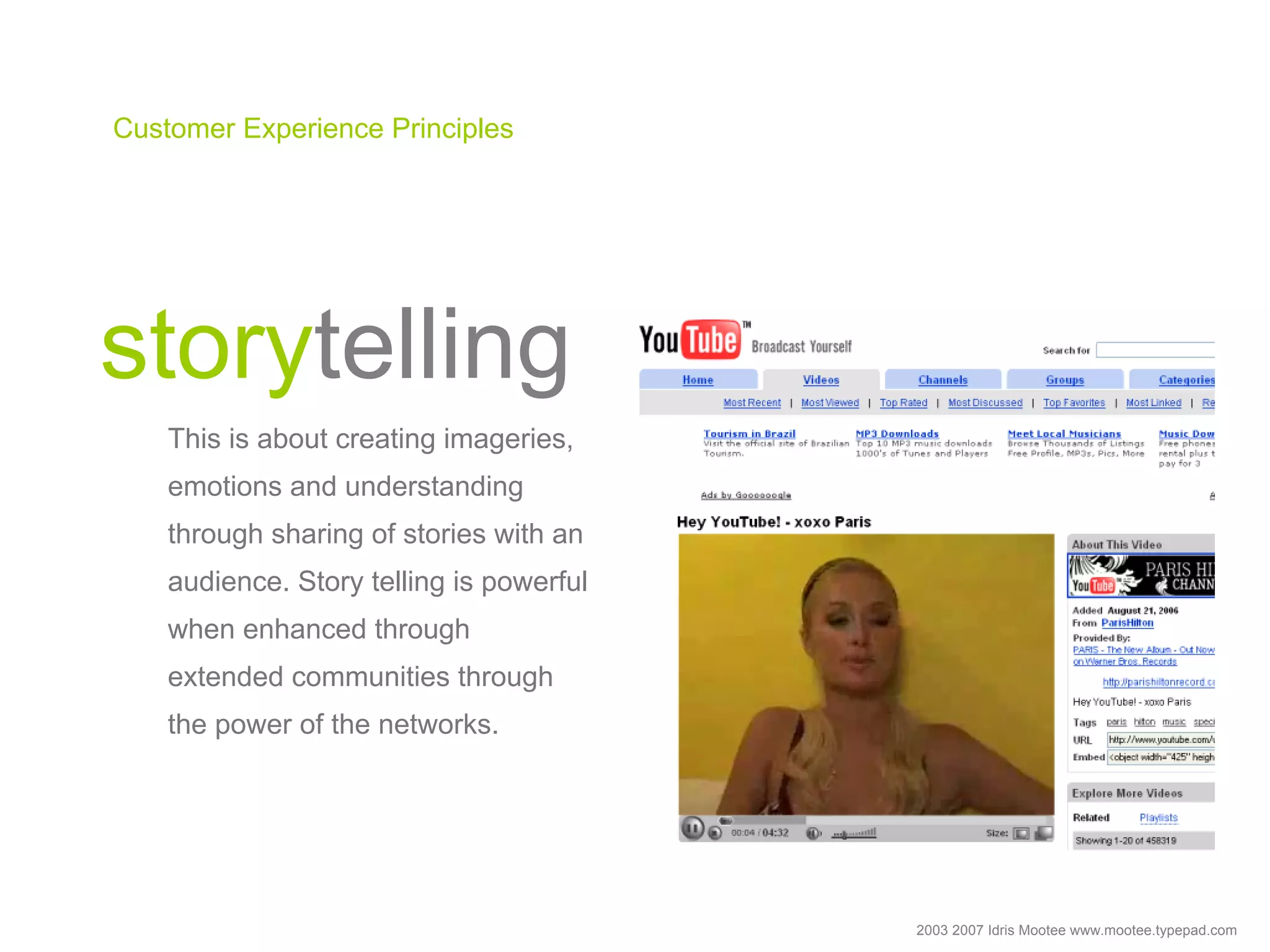 Customer Experience Design Talk Idris Mootee