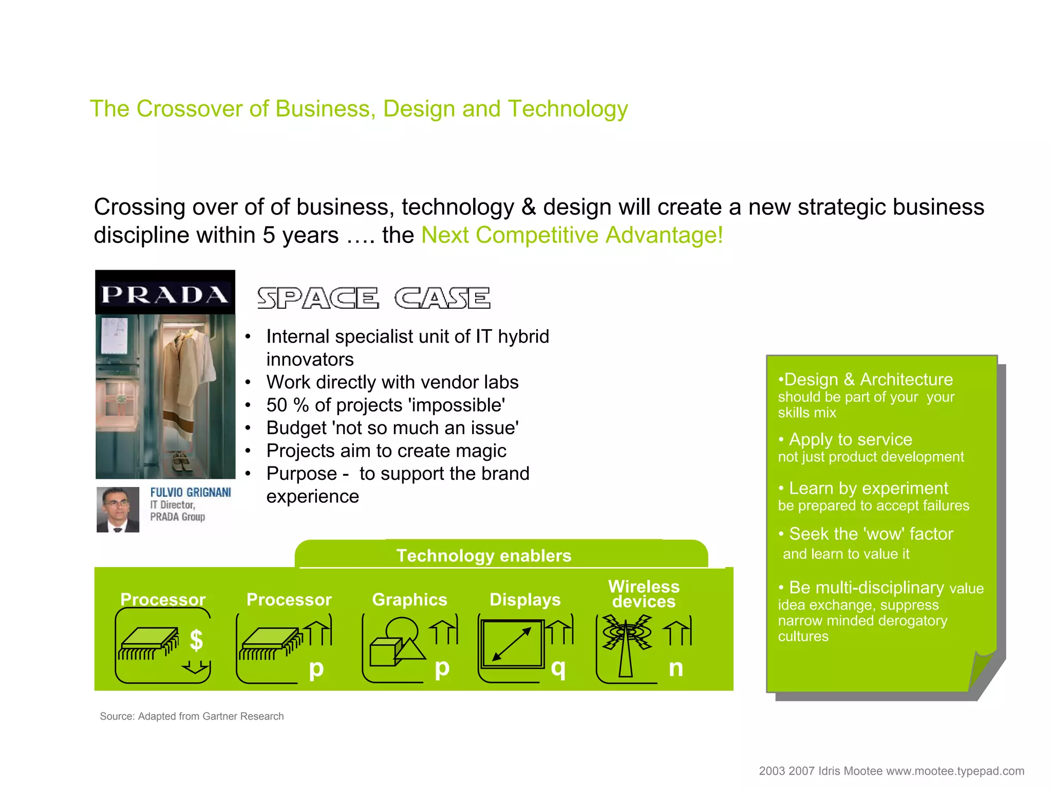 Customer Experience Design Talk Idris Mootee