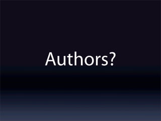 Customer Focused Publishing