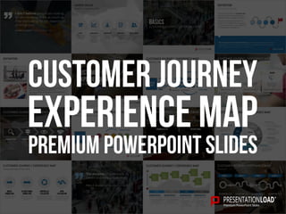 PREMIUM POWERPOINT SLIDES
Experience map
Customer Journey
 