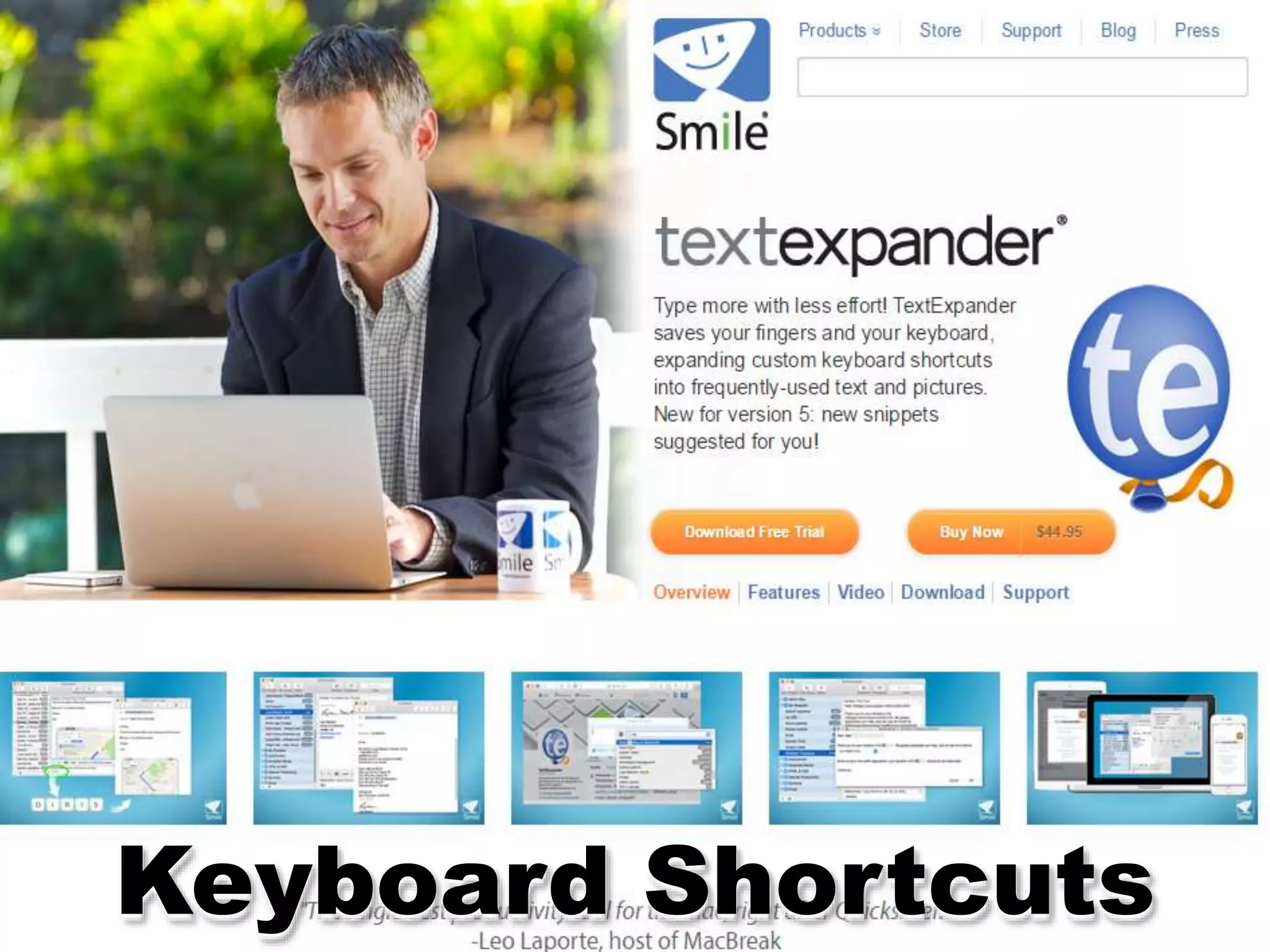Keyboard Shortcuts
 