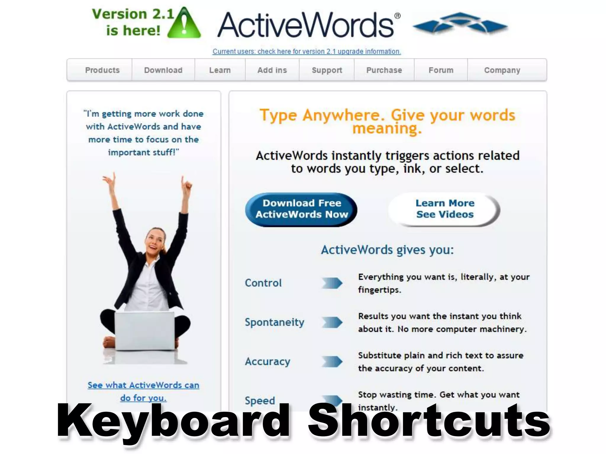 Keyboard Shortcuts
 