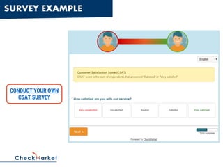 What is the Customer Satisfaction Score / CSAT? | PDF
