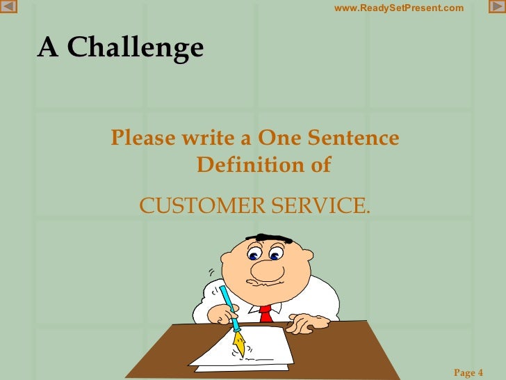Customer service power point presentations