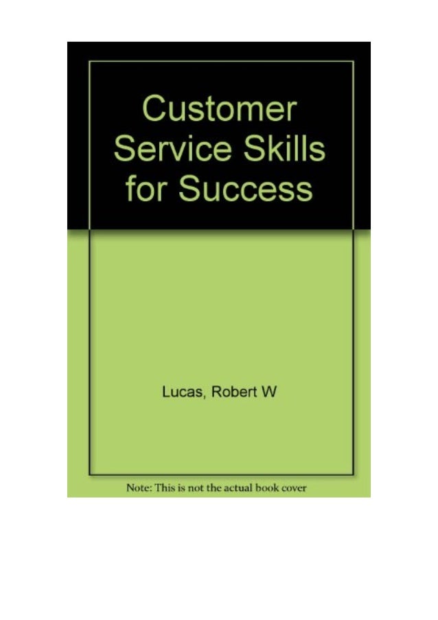 Customer Service Skills For Success Paperback Pdf