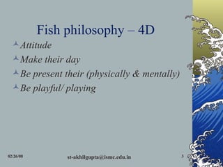 Fish Customer Service Customer Services and Fish Philosophy | PPT