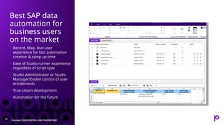 Fiori Automation Done Right: NEW Automate Studio Updates | PPTX