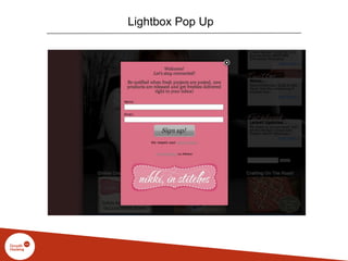 Lightbox Pop Up
 
