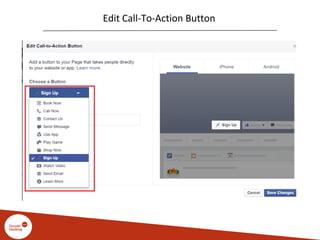 Edit Call-To-Action Button
 