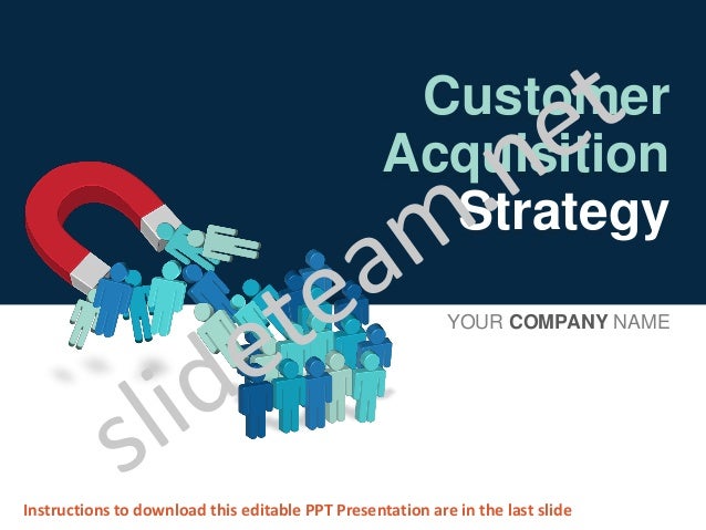 customer acquisition strategy ppt templates