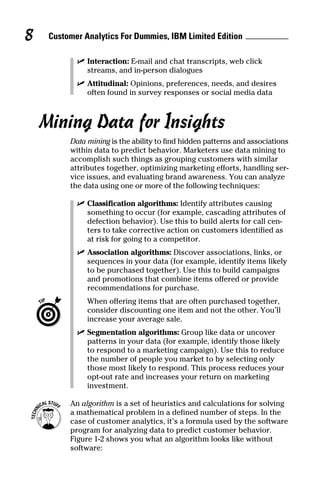 Customer analytics for dummies