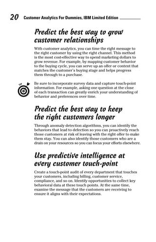 Customer analytics for dummies